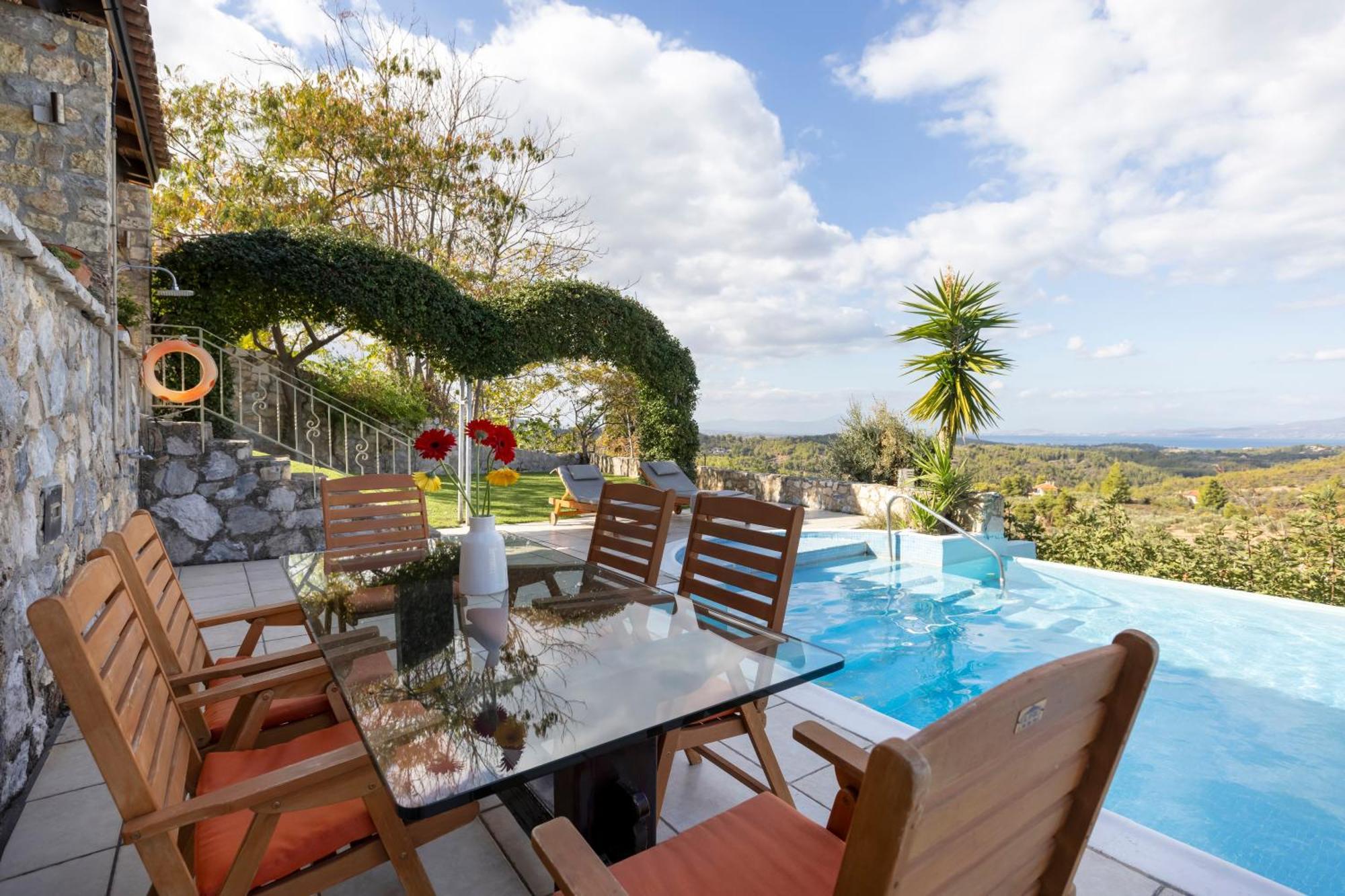 Villa Marrone Splendid Seaview Μαρκόπουλο Ωρωπού Εξωτερικό φωτογραφία