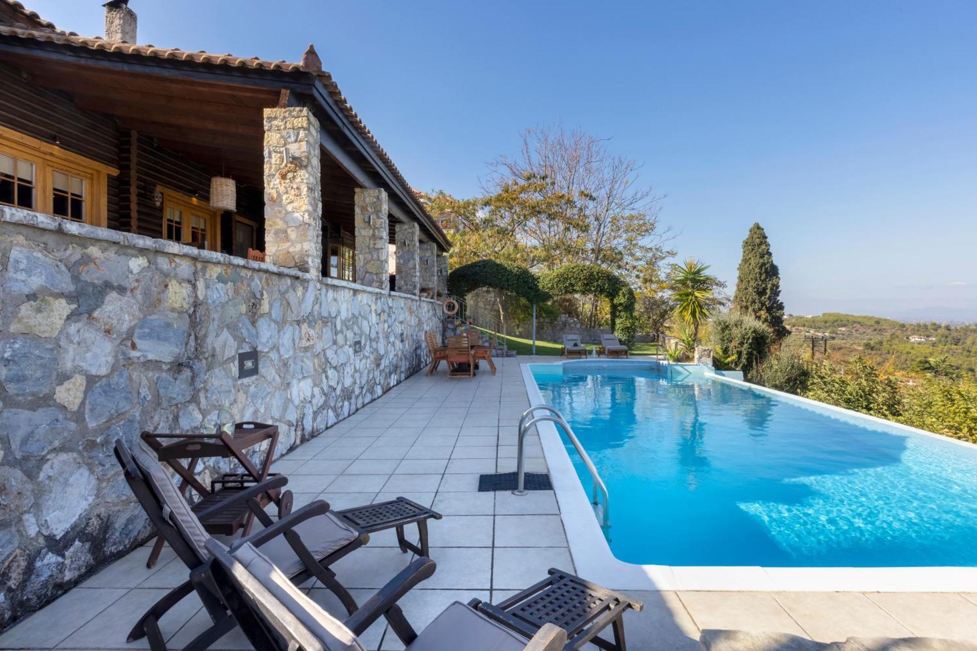 Villa Marrone Splendid Seaview Μαρκόπουλο Ωρωπού Εξωτερικό φωτογραφία