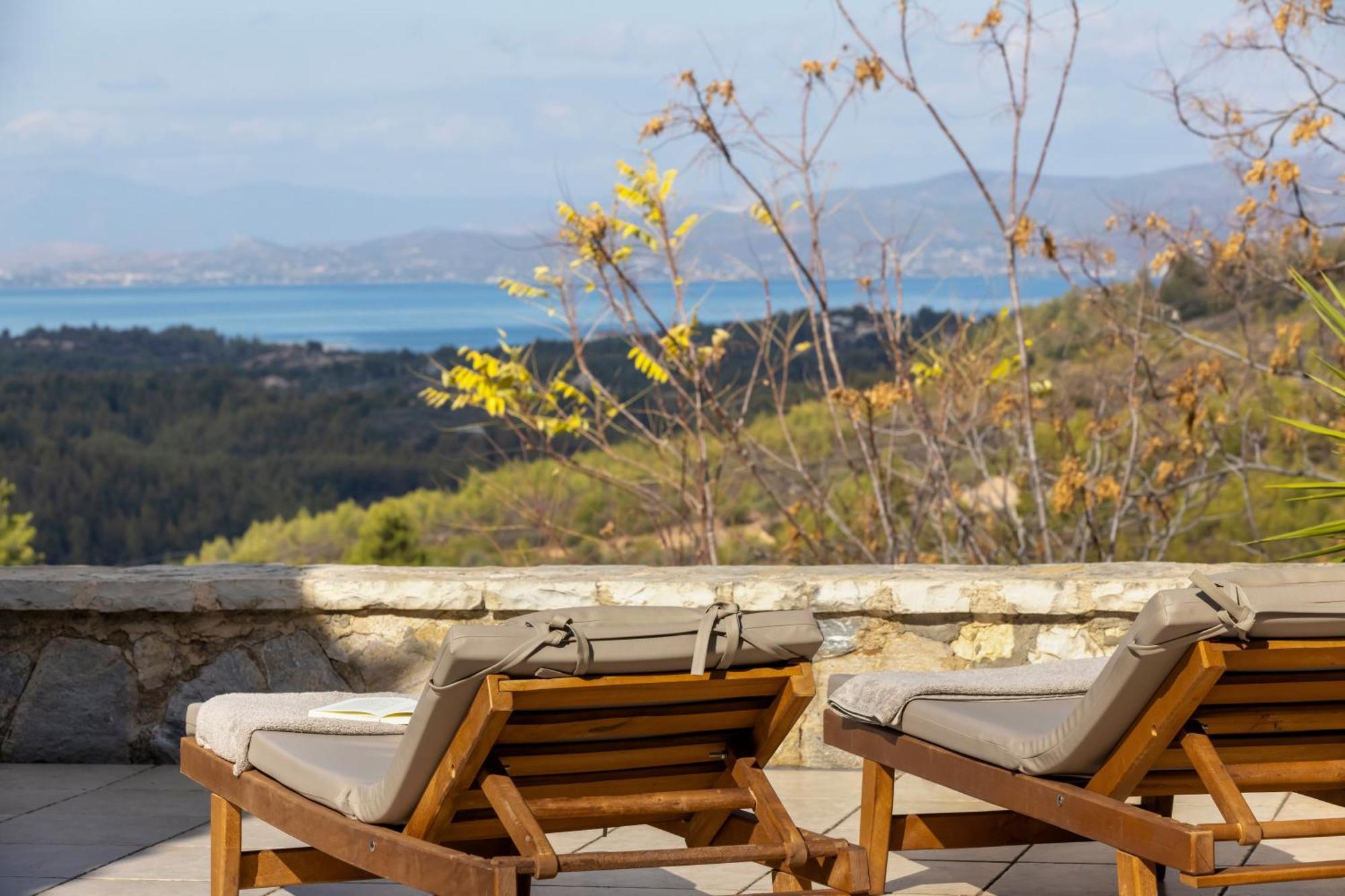 Villa Marrone Splendid Seaview Μαρκόπουλο Ωρωπού Εξωτερικό φωτογραφία