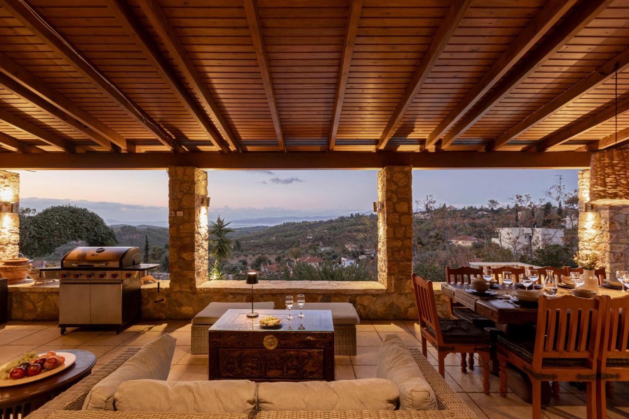 Villa Marrone Splendid Seaview Μαρκόπουλο Ωρωπού Εξωτερικό φωτογραφία