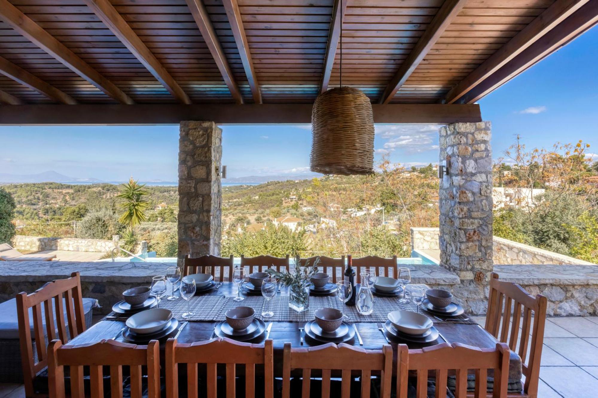 Villa Marrone Splendid Seaview Μαρκόπουλο Ωρωπού Εξωτερικό φωτογραφία