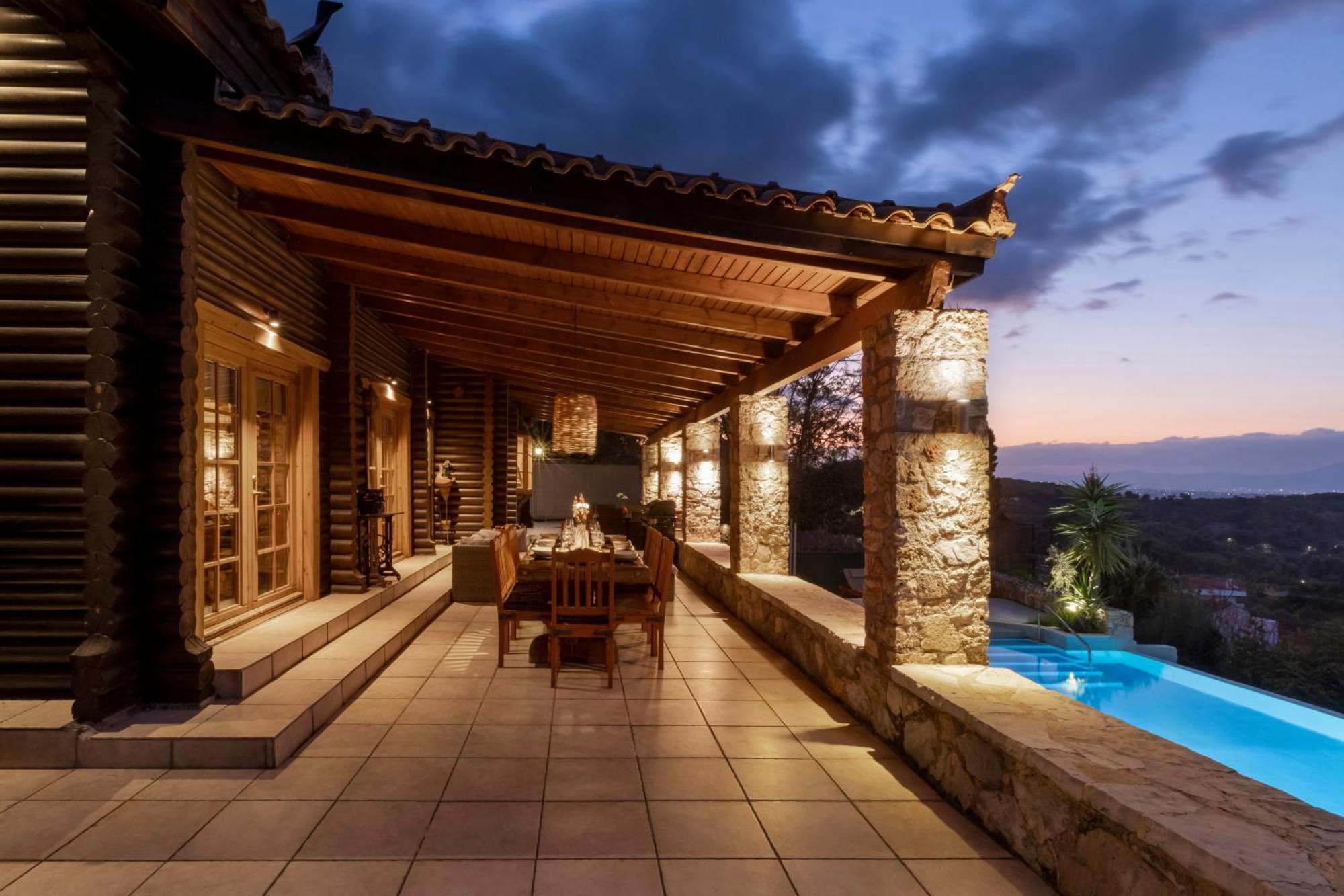Villa Marrone Splendid Seaview Μαρκόπουλο Ωρωπού Εξωτερικό φωτογραφία