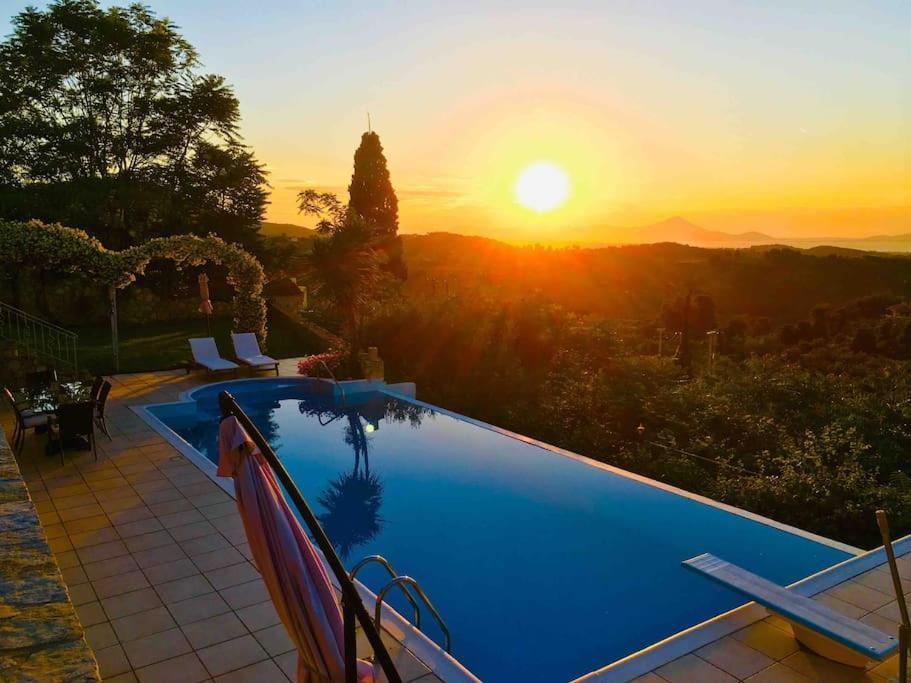 Villa Marrone Splendid Seaview Μαρκόπουλο Ωρωπού Εξωτερικό φωτογραφία